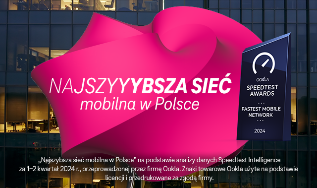 Pracuj z najszybszą siecią mobilną!