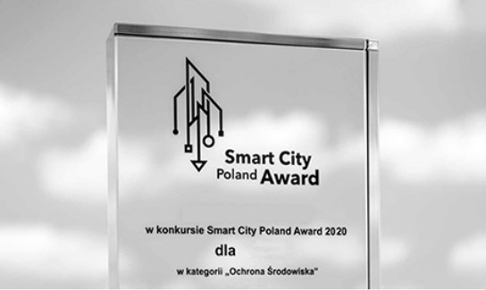 Projekt nagrodzony w konkursie Smart City Poland Award 2020