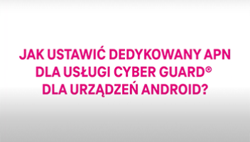 Cyber Guard. Zmiana ustawień Android